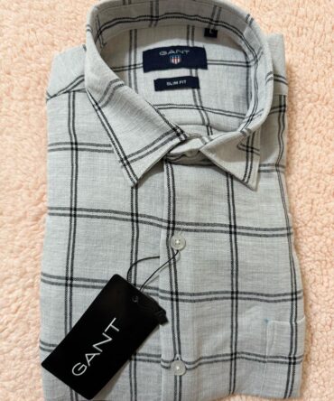 Men Checked  Button-Down Collar Full Sleeves Shirt