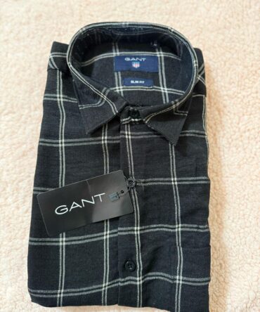 Men Checks Button-Down Collar Full Sleeves Shirt