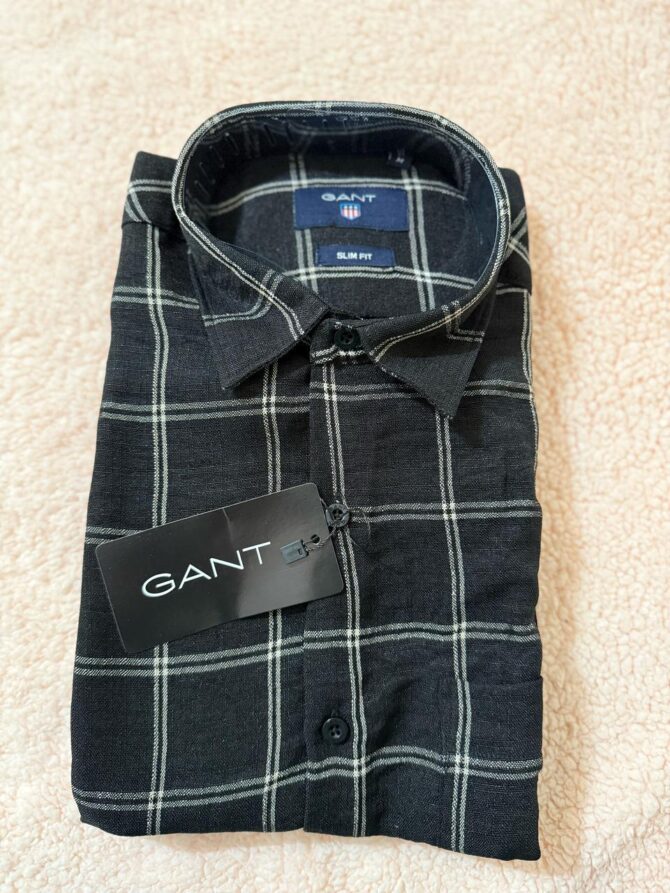 Men Checks Button-Down Collar Full Sleeves Shirt