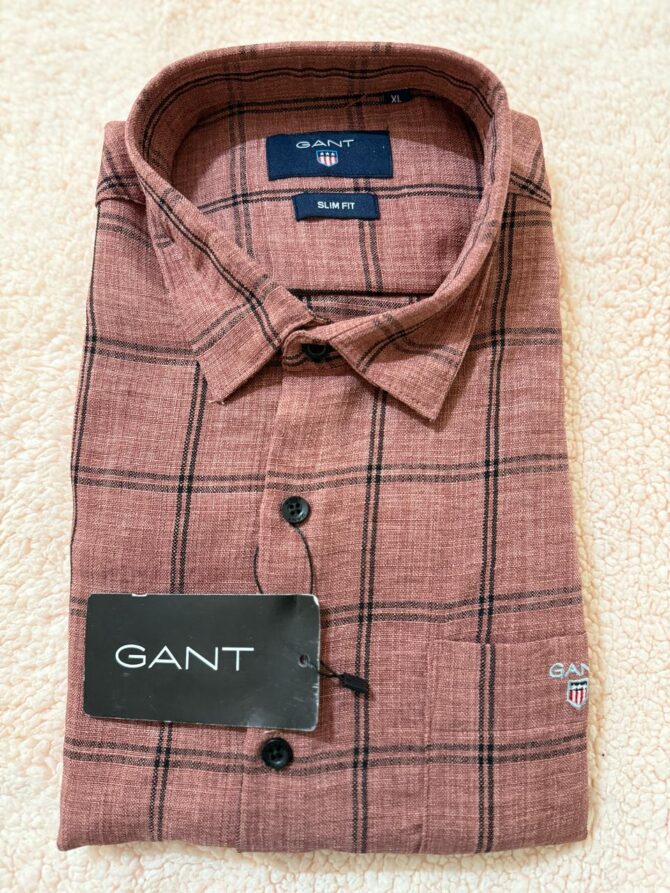 Men Checks Button-Down Collar Full Sleeves Shirt