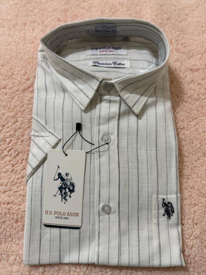 Pacho X Vertical Striped Tailored Fit Shirt