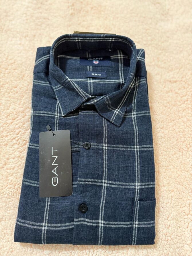 Men Checks Button-Down Collar Full Sleeves Shirt