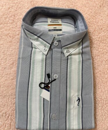 Men Striped Full Sleeve Cotton Shirt