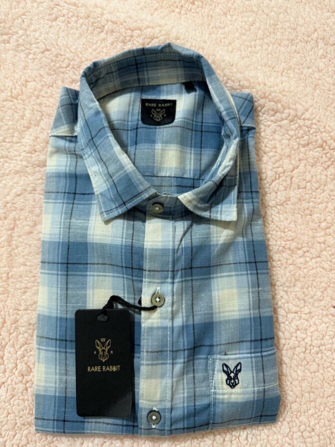 REGULAR FIT CHECKERED SHIRT