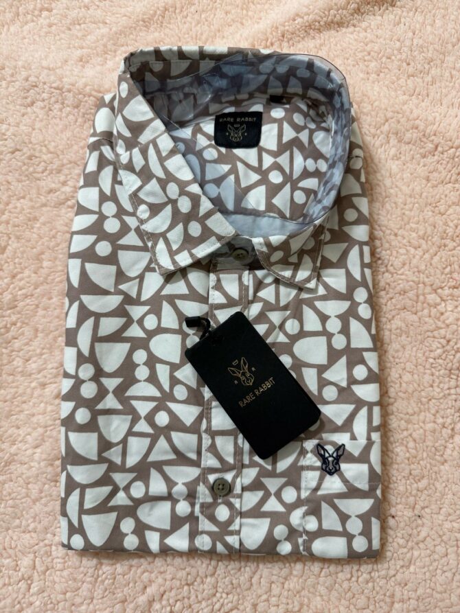ABSTRACT PRINTED SHIRT